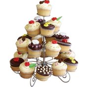 Resim Metal Cupcake Standı 4 Katlı / 23'Lü Kek Standı 