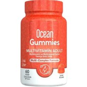 Resim Ocean Gummies Multivitamin Yetişkin 60 Çiğnenebilir Jel Form 