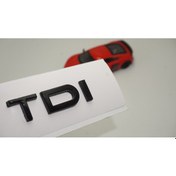 Resim Audi TDi B7 B8 B9 Siyah ABS 3M 3D Bagaj Yazı Logo Orjinal Ürün ORJİNAL ÜRÜN AYNI GÜN ÜCRETSİZ KARGO