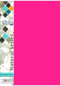 Resim Özkan Defter A4 100 Yaprak Çizgili Tel Spiralli Sert Kapak Koyu Pembe 