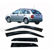 Resim 2003 Skoda Fabia Combi Cam Rüzgarlığı Fabia Sw Uyumlu 4 Parça 