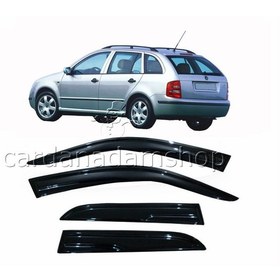 Resim 2003 Skoda Fabia Combi Cam Rüzgarlığı Fabia Sw Uyumlu 4 Parça 