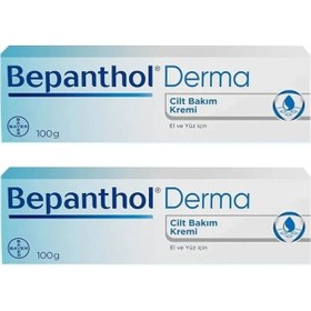Resim Bepanthol Derma El ve Yüz İçin Cilt Bakım Kremi 2 x 100 G 