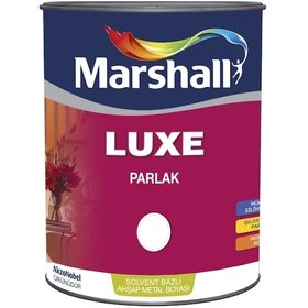 Resim Marshall Luxe Parlak Yağlı Boya-3.75 Lt=5 Kg-Ahşap-Demir-Plastik 