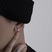 Resim Moda Yıldız Çivi Küpeler, Günlük Japon ve Kore Tarzında Eşleştirme için Çift Kulak Halkaları, Basit ve Benzersiz Tasarım, Günlük ve Moda Kıyafetlere Uygun, Çok Fonksiyonlu Aksesuarlar, Tatil Hediyeleri, Doğum Günü Hediyesi 