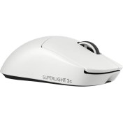Resim Logitech G Pro x Superlıght 2c Hafif Hero 2 Sensör 32.000 Dpı Lıghtspeed Kablosuz Oyuncu Mouse - Beyaz 