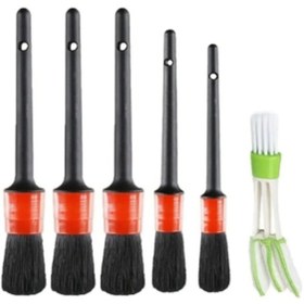 Resim ETT Araba Temizlik Detay Fırçası 5+1 Set 