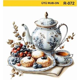 Resim Ütü İle Rub On Transfer Kağıdı R-072 30x30 Cm 