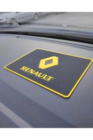 Resim İKTUNING RENAULT LOGOLU TELEFON KAYDIRMAZ PED 