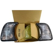 Resim Bmw E34 Sinyal Lambası Seti Beyaz Sağ ve Sol Takım Depo 