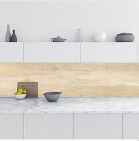 Resim Mutfak Tezgah Arası Folyo Fayans Kaplama Folyosu İtalyan Ahşap 