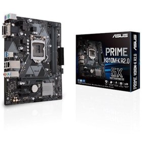 Resim Asus Prime H310M-K 2666MHz DDR4 Soket 1151 mATX Anakart Siparişiniz saat 16:00a kadar kargoda! Faturalı Ürün.