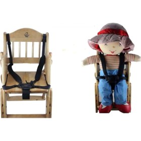 Resim Tois 5 Nokta Bebek Mama Koltuğu-Sandalye-Bebek Arabası Güvenlik Kemeri Emniyet Kemeri + 2 Adet Omuz Pedi 