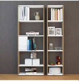 Resim Nurmobilya Nur Mobilya Anka 2'Li Kitaplık Arkalıksız Model 