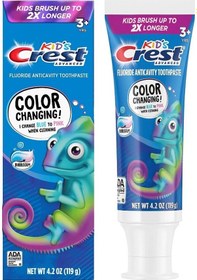 Resim Crest Kids Advanced Renk Değiştiren Sakız Aromalı Çocuk Diş Macunu 119gr 