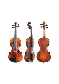 Resim Dominguez Dvpg44-p1 Profesyonel Keman 4/4 El Yapımı Hareli Akçaağaç Konser Sınıfı 