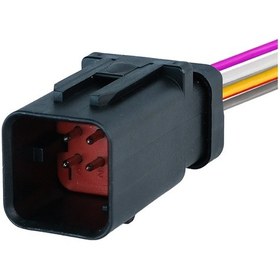 Resim Dişi Konnektör 6 Pin Kablolu 