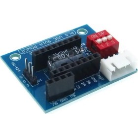 Resim TeknoKapsül 3D Yazıcı A4988 DRV8825 Motor Kartı 