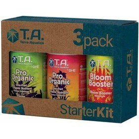 Resim Terra Aquatica Pro Organic Starter Kit Bitki Besin Seti 3 L 