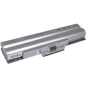 Resim Sony Uyumlu Vaio Vpcf1. Vpc-F1. Vpc-F2. Vpcf2 Batarya Pil Gümüş Battery 