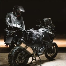 Resim Ebakbak Motosiklet Shad Adventure Terra Yan Kumaş Çanta Takım Seti Eyer 32+32 Lt 