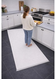 Resim Merinos Vista 79590-060 Özel Kesme Halı Beyaz Renk Çok Renkli 