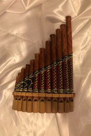 Resim Rahan Meditasyon Yoga Çanı Feng Shui Ahşap Pan Flüt, Bambu Panflüt, Müzik Aleti, Dekorasyon, Hediye 