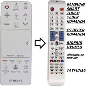 Resim Samsung Akıllı Kumanda Aa59-00775A Beyaz Aa59-00774A - Yedek Kuma 