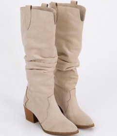 Resim Mamito Ayakkabı CNG A401 Körüklü Binici Diz Altı Çizme 