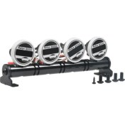 Resim Sagrado 92.5mm Çok Fonksiyonlu Parlak LED Işık Lamba Çubuğu 1/10 Rc Paletli Traxxas Trx-4 Trx4 SCX10 Rc Paletli Rc Araba, 4 LED (Yurt Dışından) 