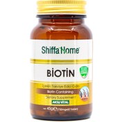 Resim SHİFFA HOME Biotin 60 Tablet 750 mg 