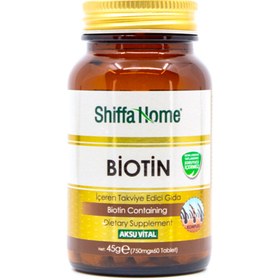 Resim SHİFFA HOME Biotin 60 Tablet 750 mg 