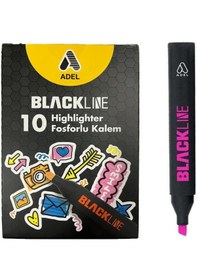 Resim Adel Bl Fosforlu Kalem Pembe 10'lu 2201000131000 Diğer 
