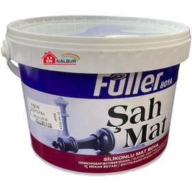 Resim Füller Şahmat Silikonlu Mat İç Cephe 3.5 KG Deep Siyah 