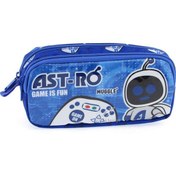 Resim Muggle Kalem Çantası Astro Mavi Mu-0006 