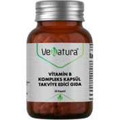 Resim VENATURA Vitamin B Kompleks Kapsül Takviye Edici Gıda 30 Kapsül 