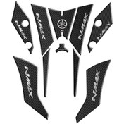 Resim GOGOPREMİUM YAMAHA NMAX 2014 - 2020 UYUMLU TANK PAD SET 004 