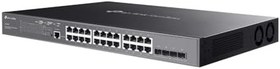 Resim TP-Link TL-SG3428MP, JetStream 28-Port Gigabit L2 Managed Switch with 24-Port PoE+ 