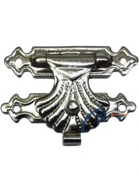 Resim Kutu, Tavla Klipsi, Ön Kilidi No:3 - 33X24 Nikel, 1 Adet 