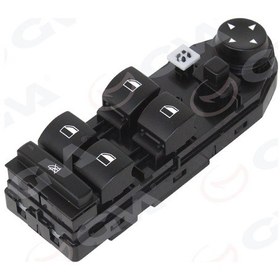 Resim Gva 8099003 Cam Acma Salterı Sol Sıyah. Perdesız. Ayna Katlamasız Bmw E60 E61 61316951904 