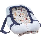 Resim MomiShop Adventure Babynest - Mavi - Mavi / Standart 