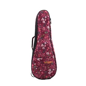 Resim Wagon 03 Serisi Soprano Ukulele Çantası - Pembe Çiçek 