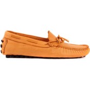 Resim Sail Lakers - Turuncu Deri Erkek Loafer 
