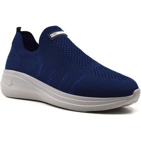 Resim King Paolo D5086 Aerepol - Laci - Bayan Ayakkabı,örgü Yürüyüş Ayakkabısı-laci Lacivert 