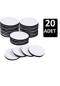 Resim Halı Kilim Koltuk Örtüsü Sabitleyici Cırt 20 Adet Kaydırmaz Kendinden Yapışkanlı Cırt 