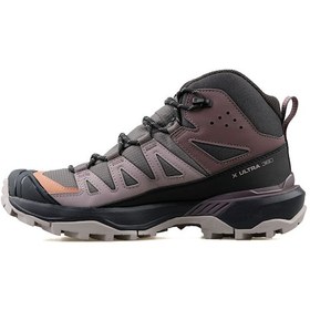 Resim Salomon X Ultra 360 Mid Gtx W Kadın Outdoor Botu L47448700 Mor L47448700 Mor 