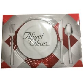 Resim Amerikan Servis 29.5X42 Cm 100 Adet 