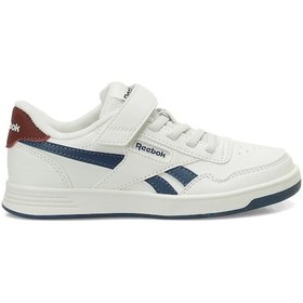 Resim Reebok 102277705 100245675 6m Court Advance Elastic Erkek Çocuk Klasik Sneaker Kırık Beyaz Kırık Beyaz 