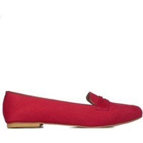 Resim Fitbas 785307 527 Kadın Kırmızı Büyük & Küçük Numara Babet Kırmızı 