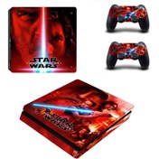 Resim Kt Decoration Star Wars Playstation 4 Slim Kasa Sticker Kaplama-03 